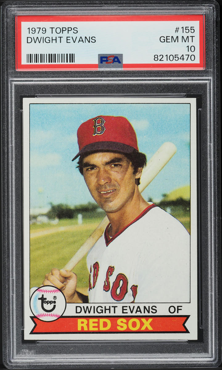 1979 Topps Dwight Evans #155 PSA 10 GEM MINT