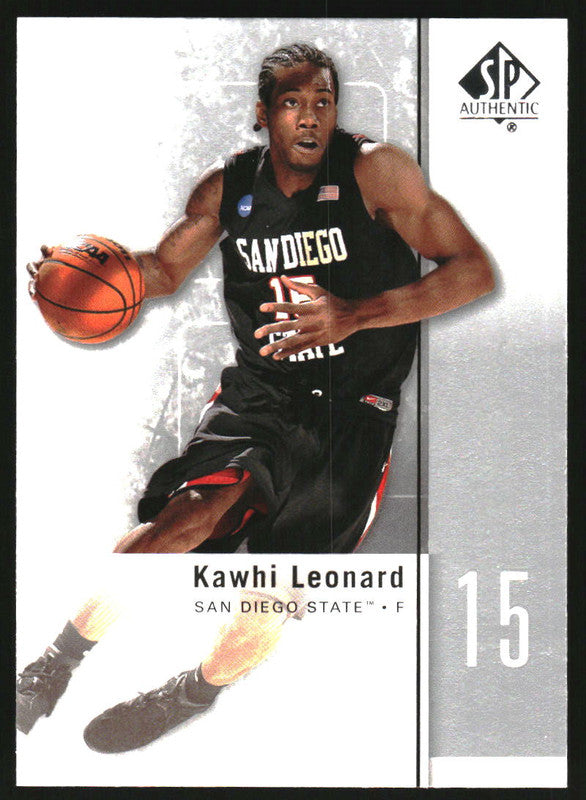 2011-12 SP Authentic #27 Kawhi Leonard