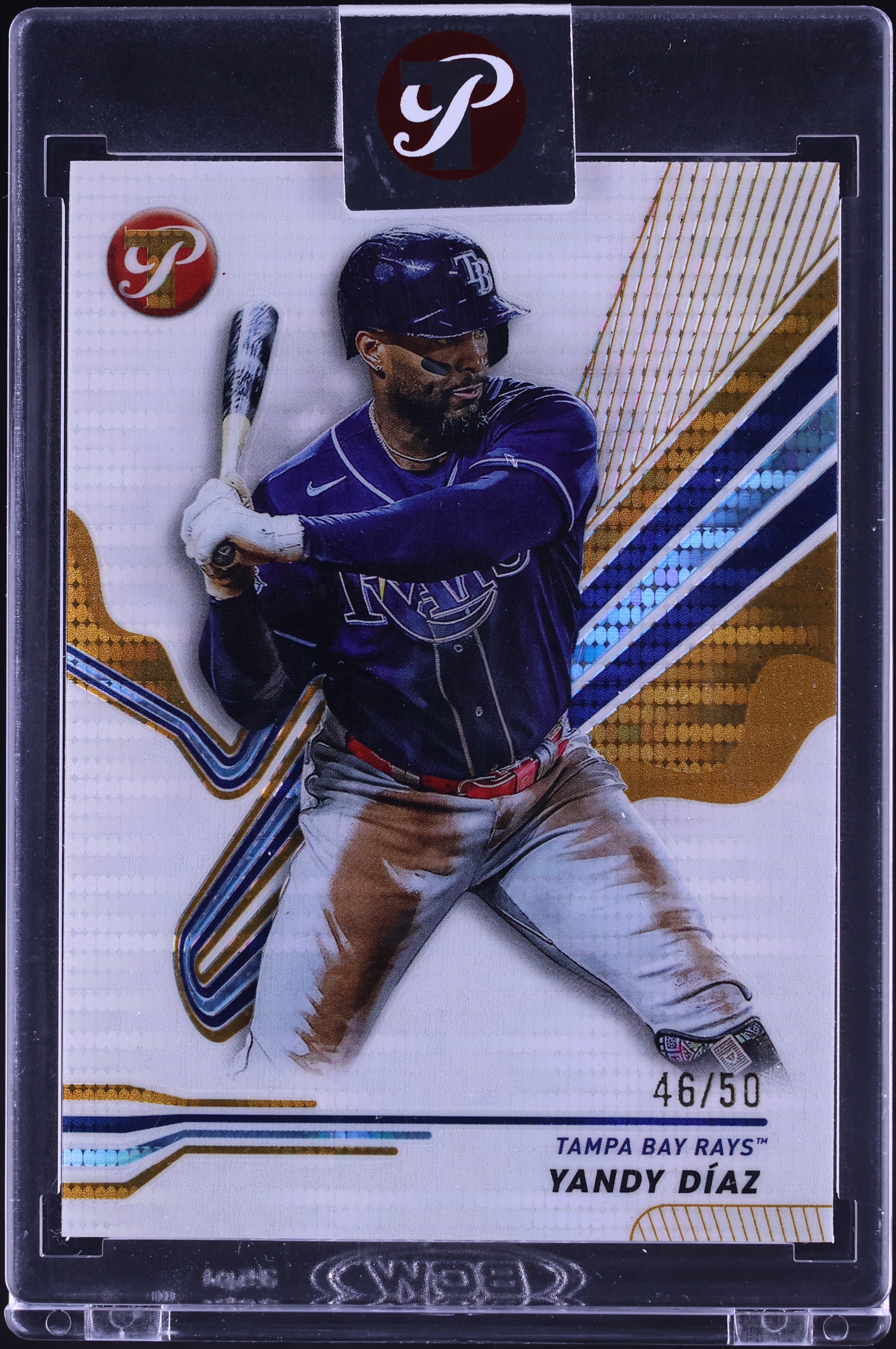 2024 Topps Pristine Gold Refractor Yandy Diaz /50 #202