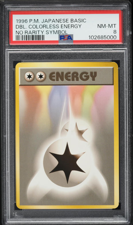 Double Colorless Energy PSA 8