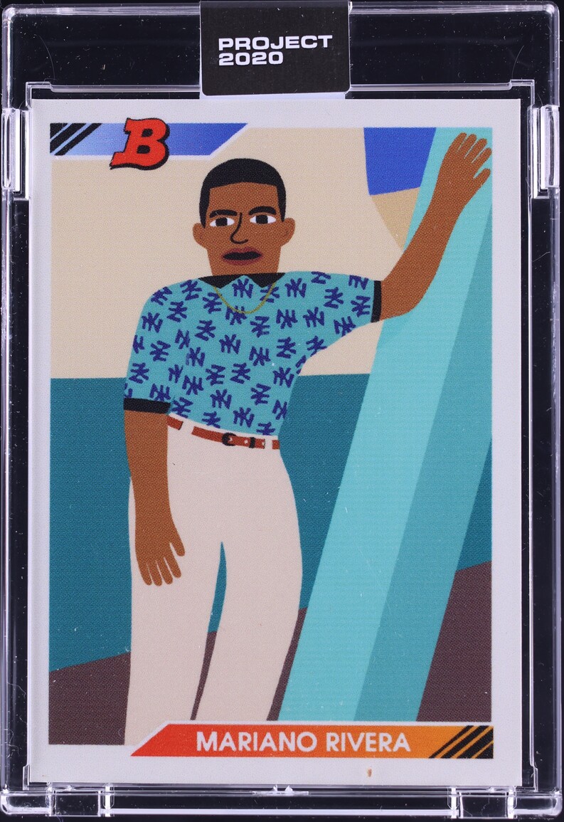 2020 Topps Project 2020 By Keith Shore Mariano Rivera #72