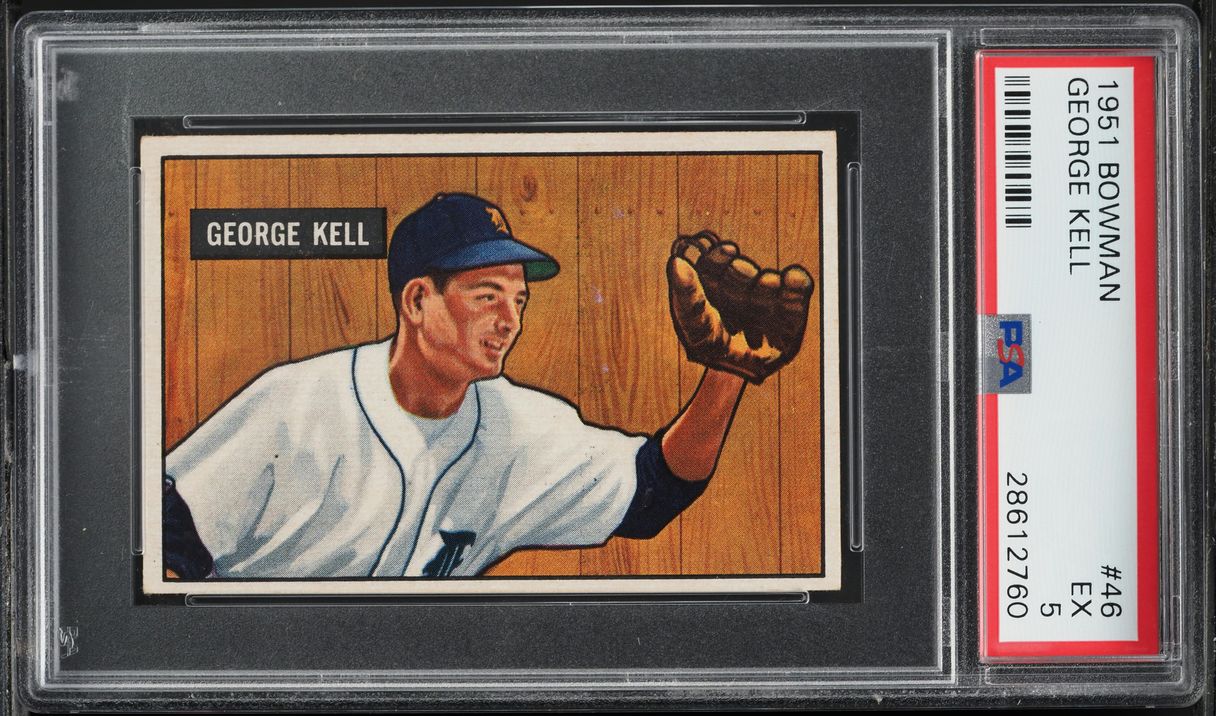 1951 Bowman George Kell #46 PSA 5 EX