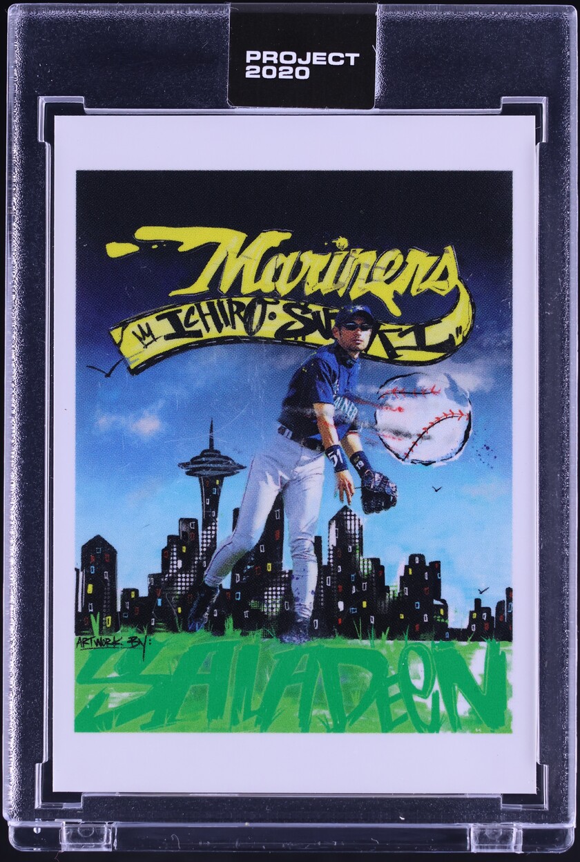 2020 Topps Project 2020 By King Saladeen Ichiro #77