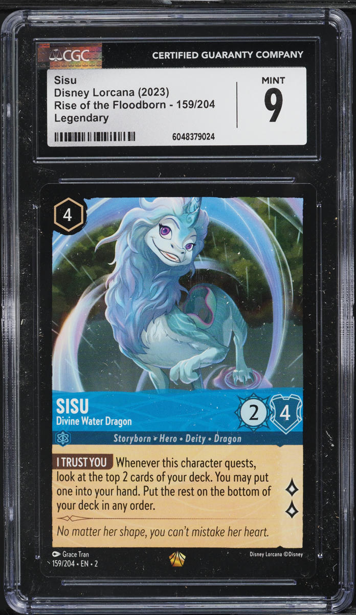 2023 Disney Lorcana Rise Of The Floodborn Sisu #159 CGC 9 MINT