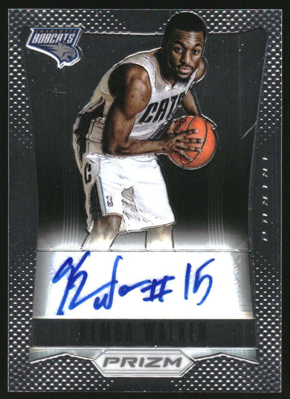 2012-13 Panini Prizm Autographs #41 Kemba Walker RC Auto