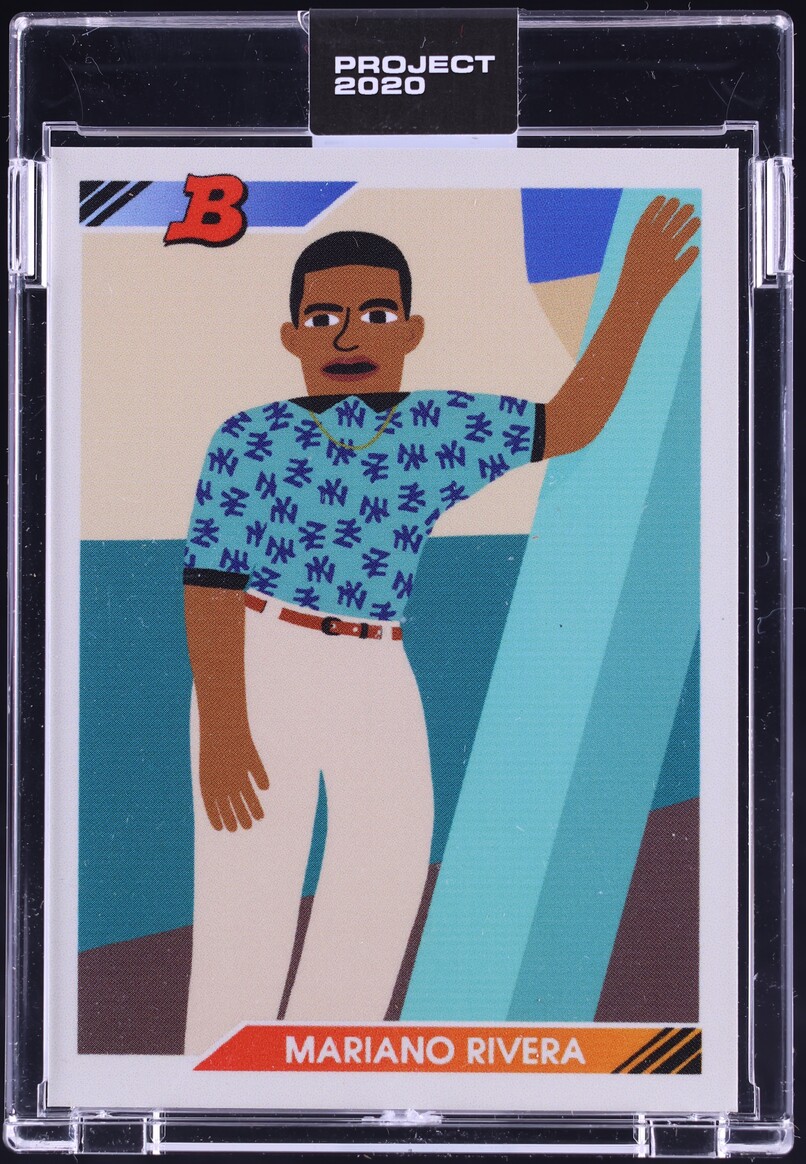2020 Topps Project 2020 By Keith Shore Mariano Rivera #72