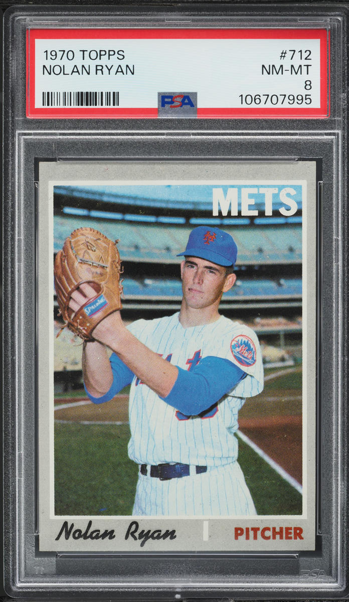 1970 Topps Nolan Ryan #712 PSA 8 NM-MT