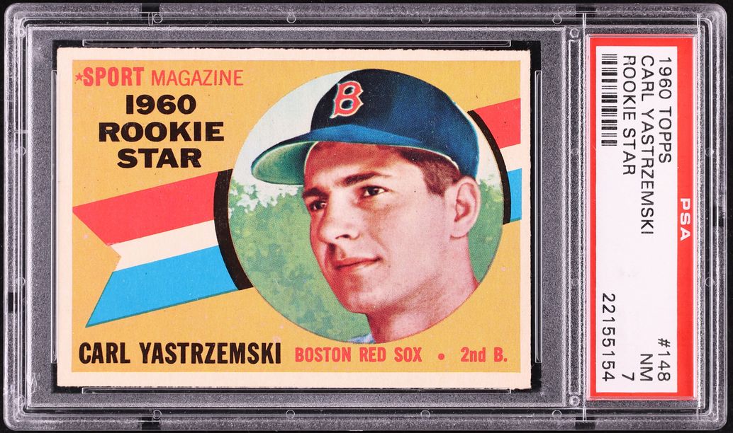1960 Topps Carl Yastrzemski ROOKIE #148 PSA 7 NRMT