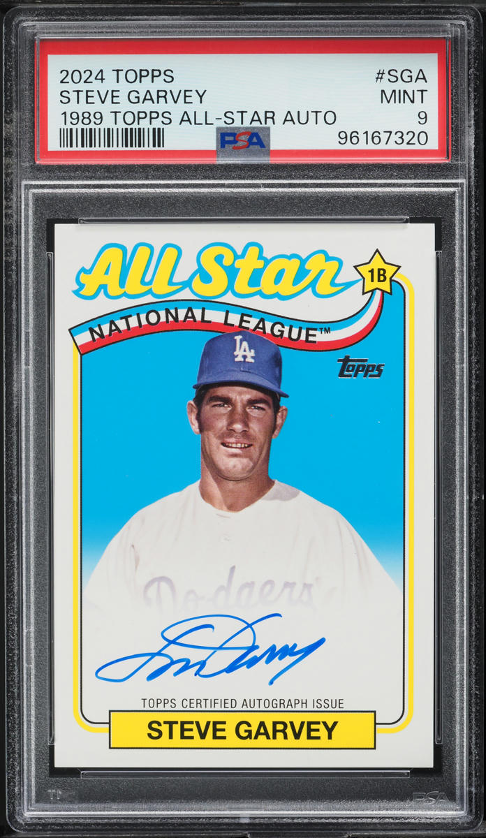 Steve Garvey #89ASA-SGA 2024 Topps 1989 Topps Baseball 35th Anniversary All-Stars Autographs