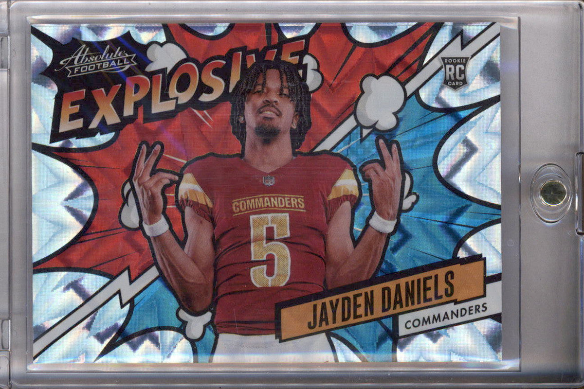 2024 Panini Absolute Explosive #EX-JDS Jayden Daniels RC
