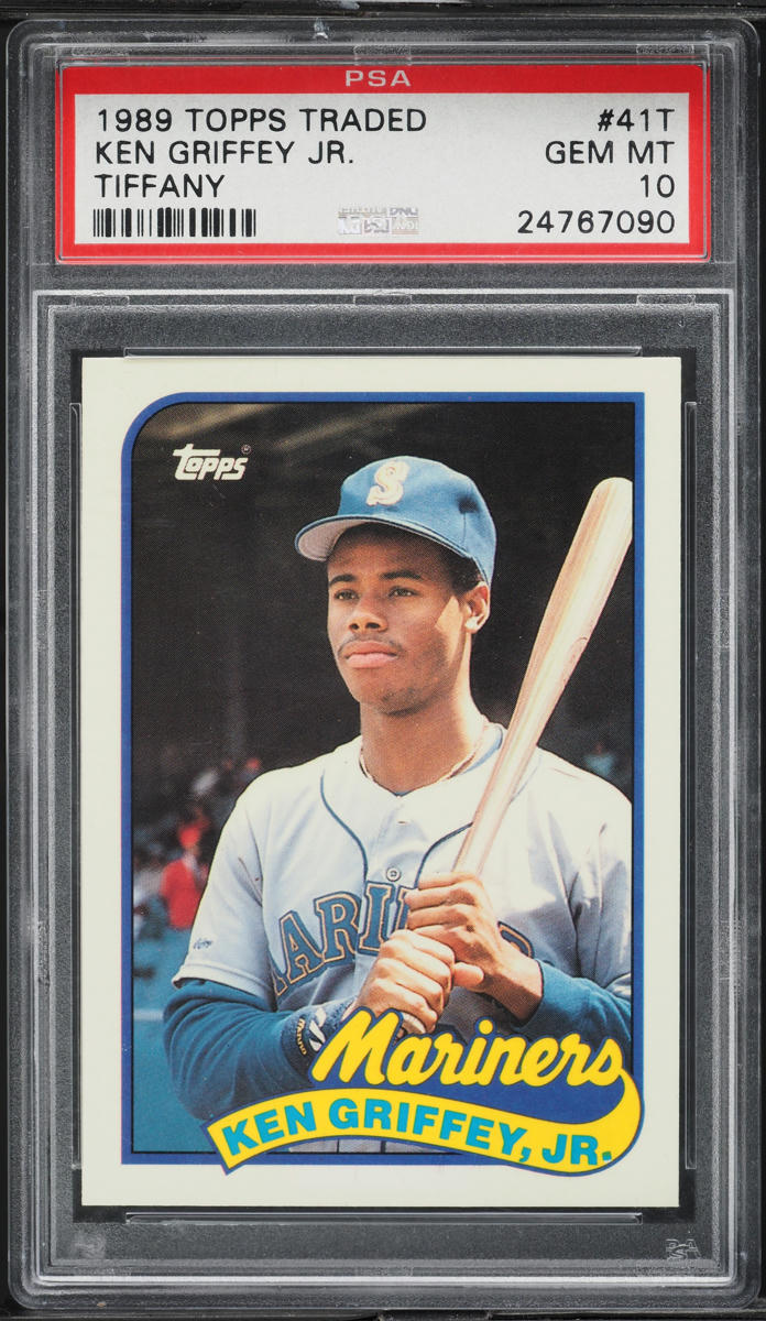1989 Topps Traded Tiffany Ken Griffey Jr. ROOKIE #41T PSA 10 GEM MINT