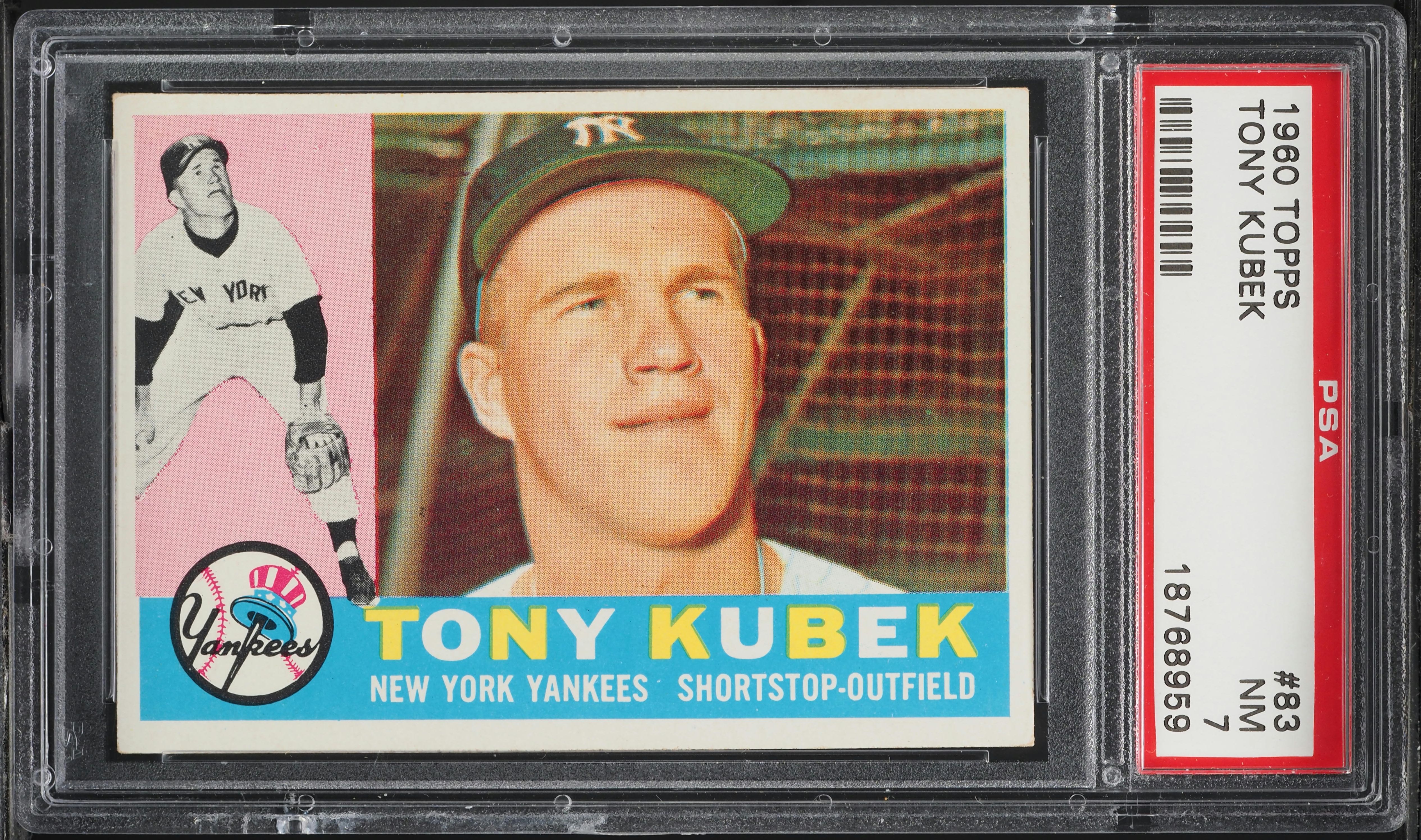 1960 Topps Tony Kubek #83 PSA 7 NRMT