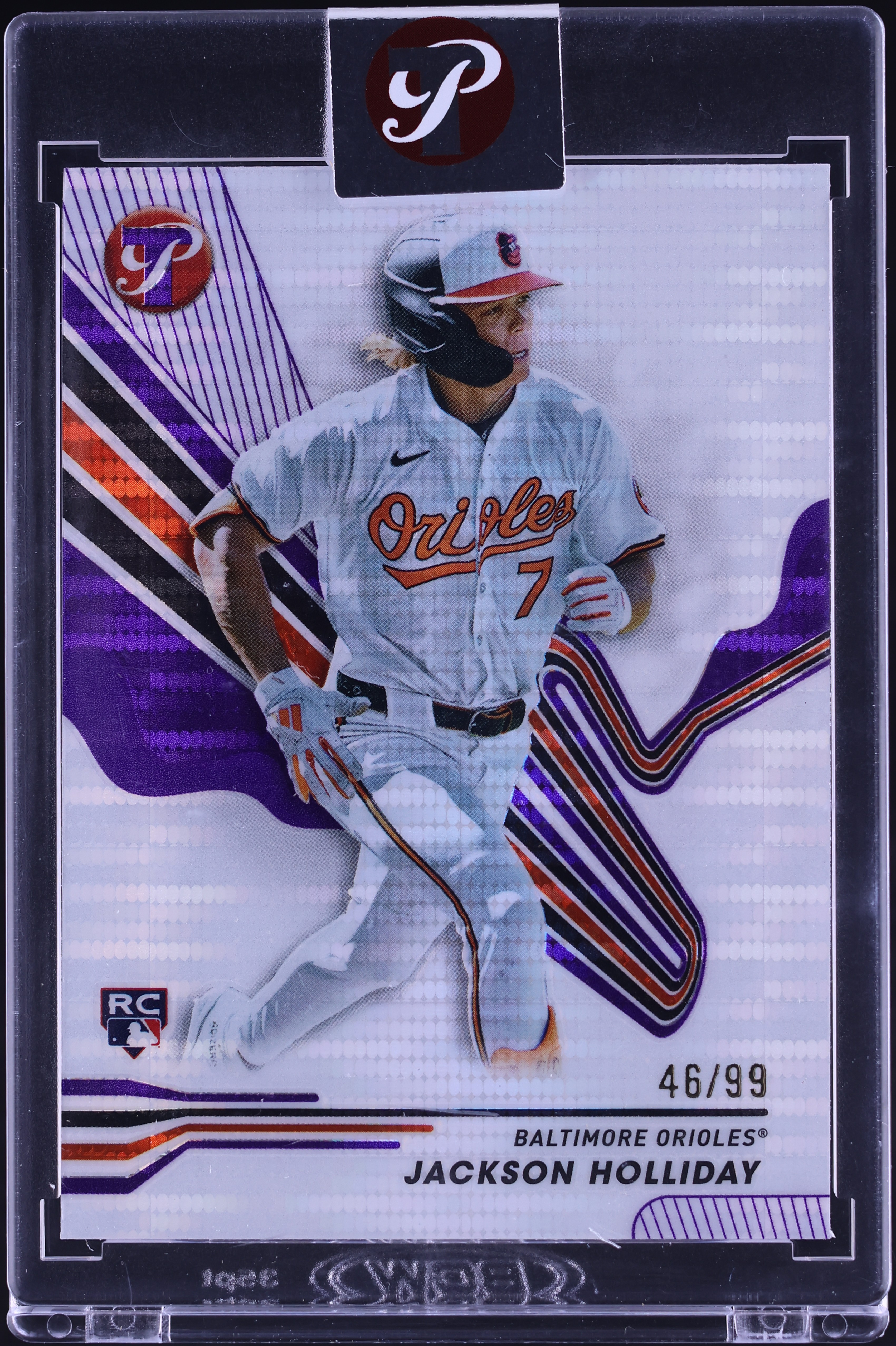 2024 Topps Pristine Purple Refractor Jackson Holliday ROOKIE /99 #79