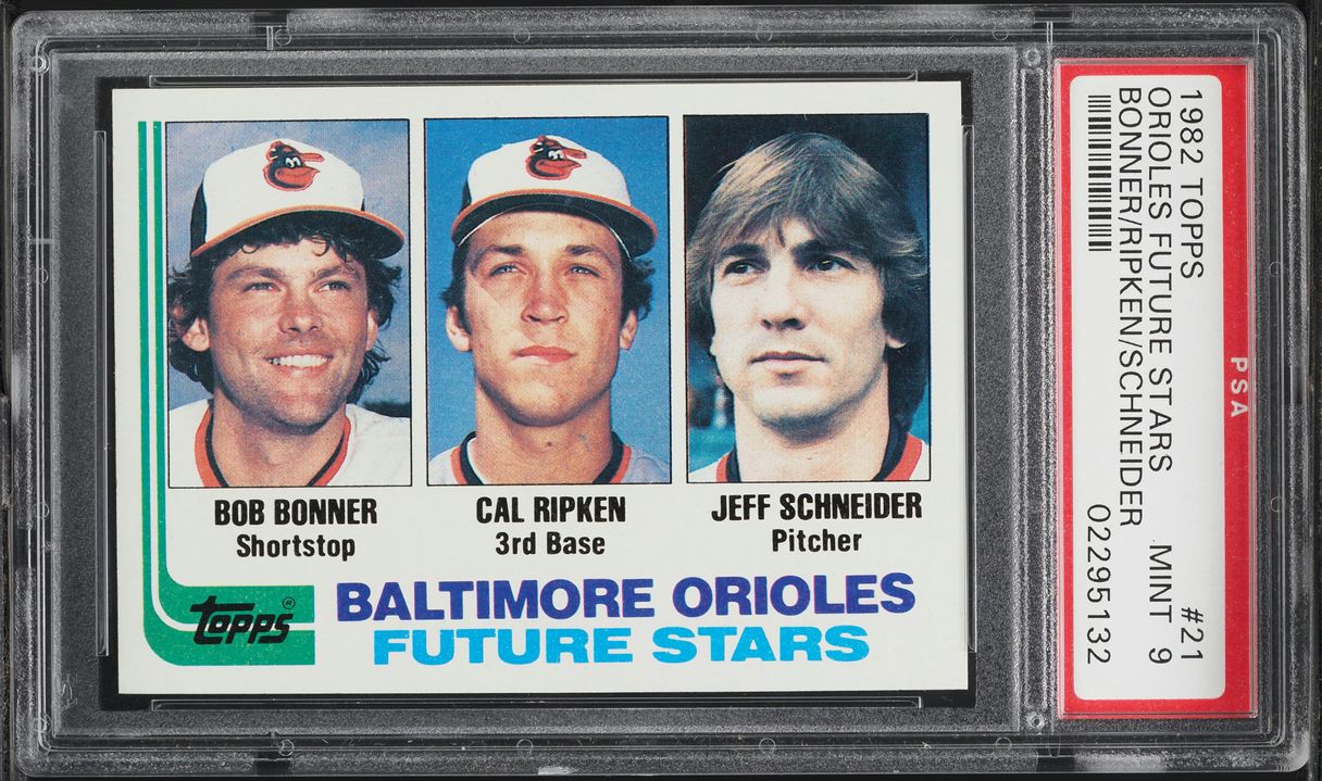 1982 Topps Cal Ripken Jr. ROOKIE #21 PSA 9 MINT