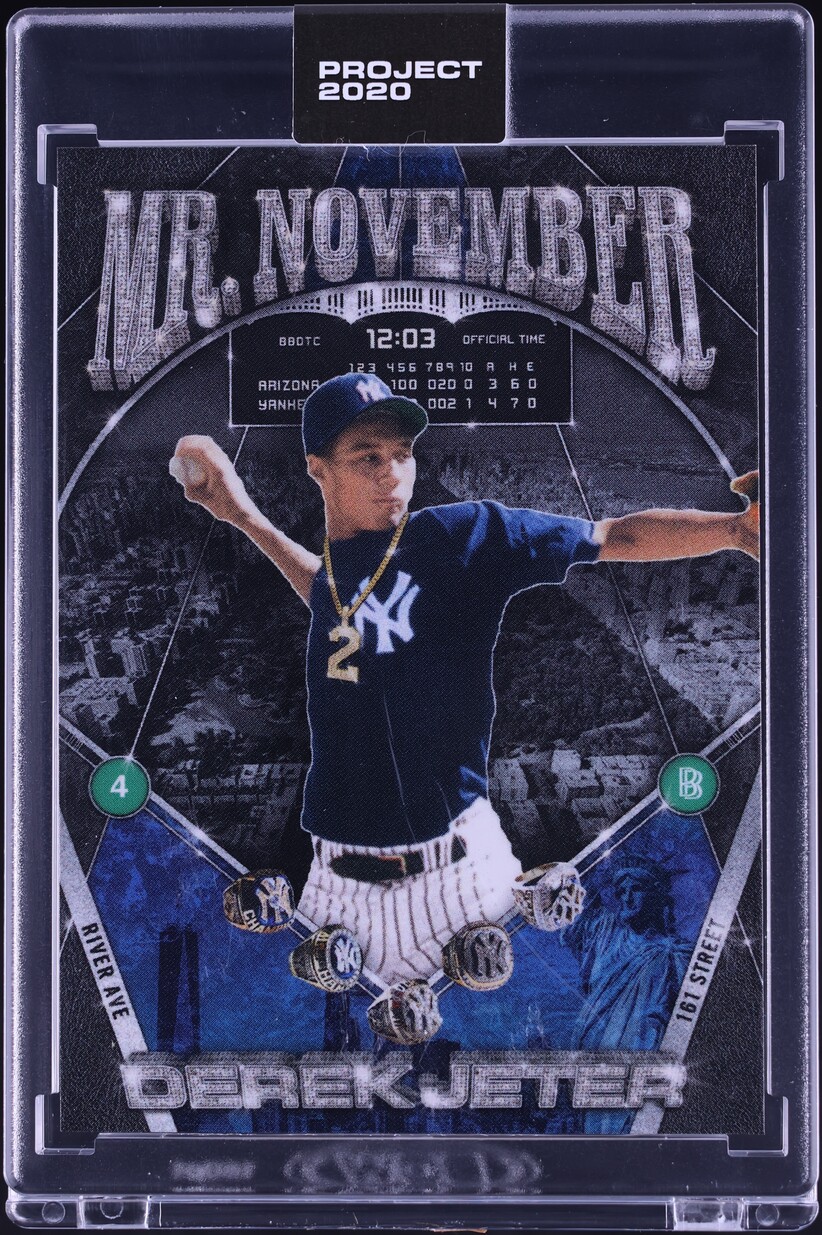 2020 Topps Project 2020 By Ben Baller Derek Jeter #132
