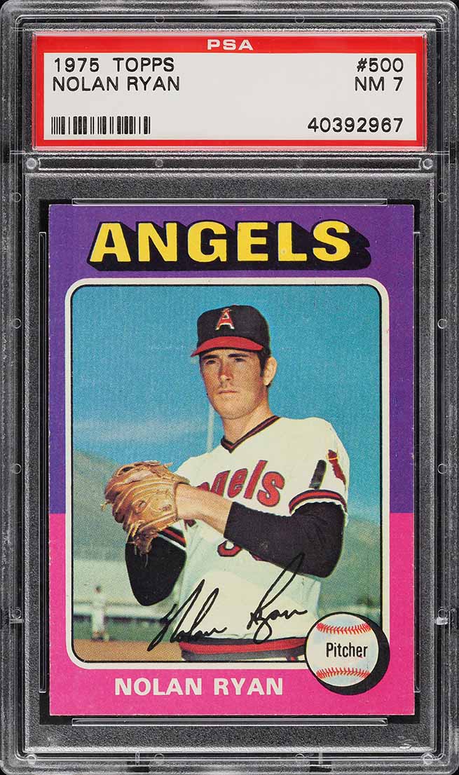 1975 Topps Nolan Ryan #500 PSA 7 NRMT