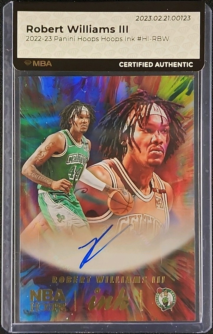 Robert Williams III #HI-RBW 2022-23 NBA Hoops Hoops Ink