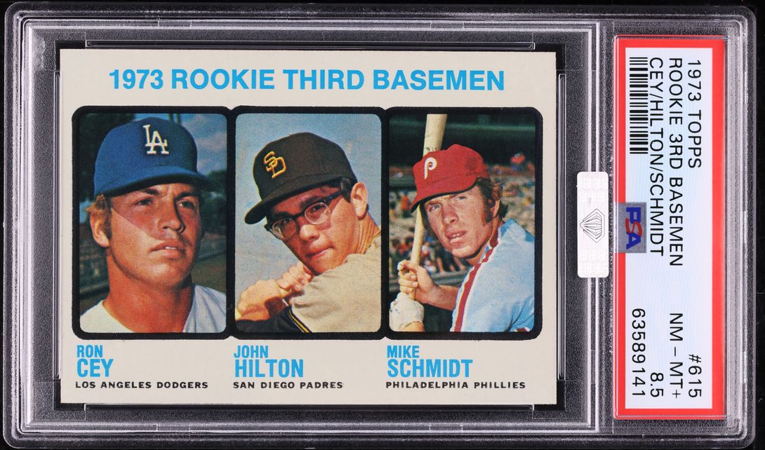 1973 Topps Mike Schmidt ROOKIE #615 MBA PSA 8.5 NM-MT+
