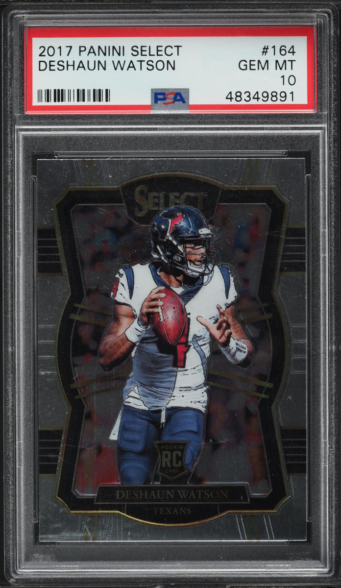 2017 Select Premier Level Deshaun Watson ROOKIE #164 PSA 10 GEM MINT
