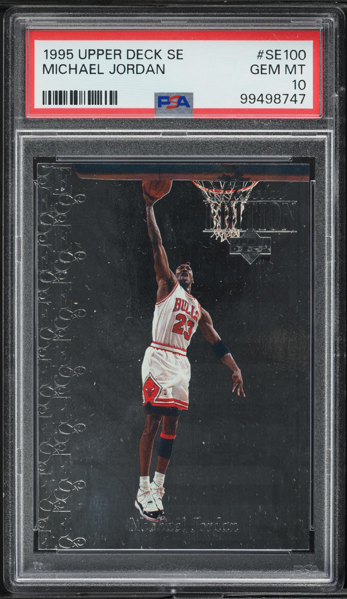 1995 Upper Deck Special Edition Michael Jordan #SE100 PSA 10 GEM MINT