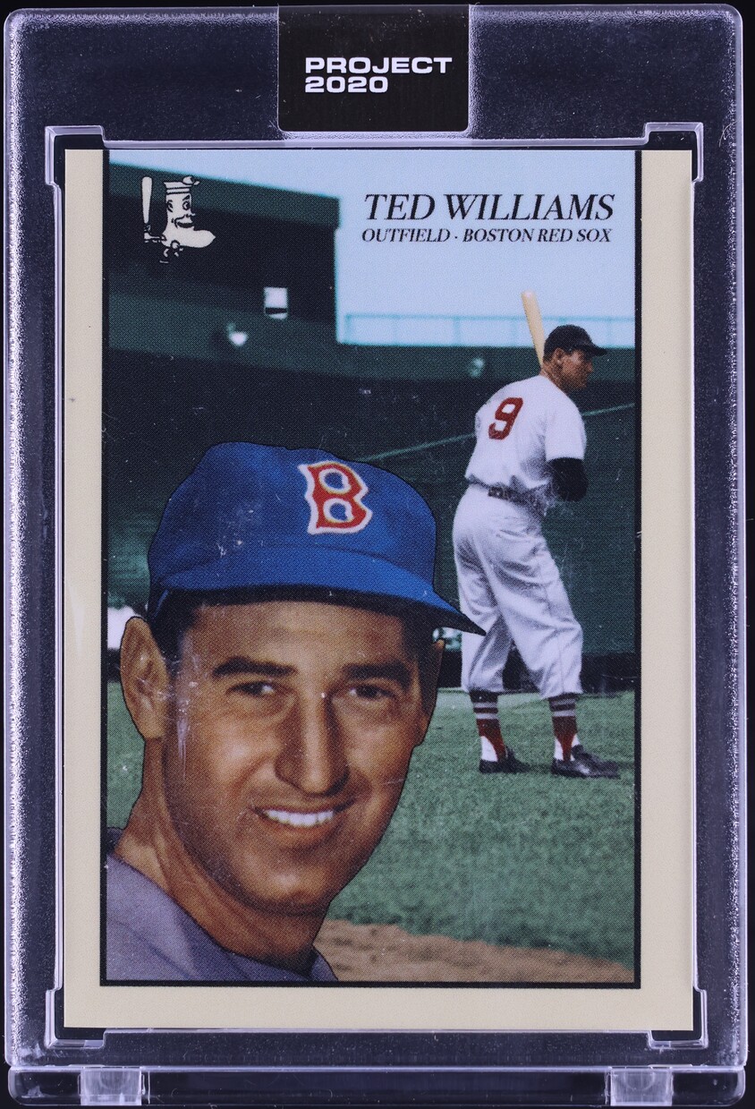 2020 Topps Project 2020 By Oldmanalan Ted Williams #90