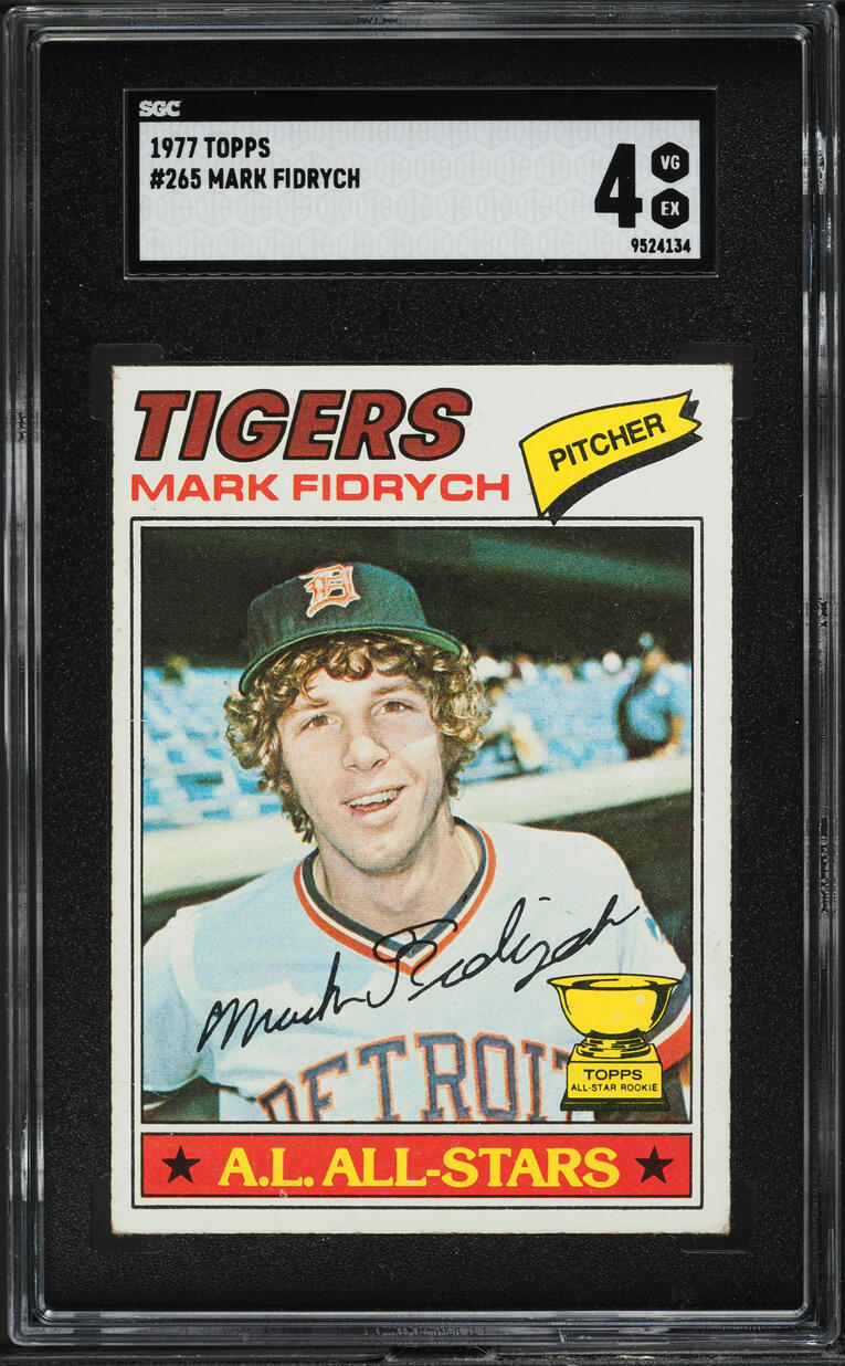 1977 Topps Mark Fidrych ROOKIE #265 SGC 4 VGEX