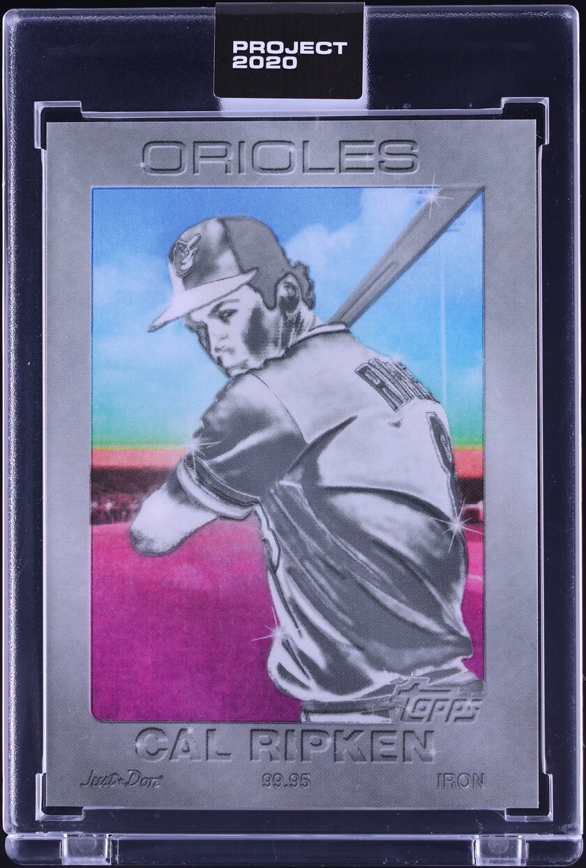 2020 Topps Project 2020 By Don C Cal Ripken Jr. #92