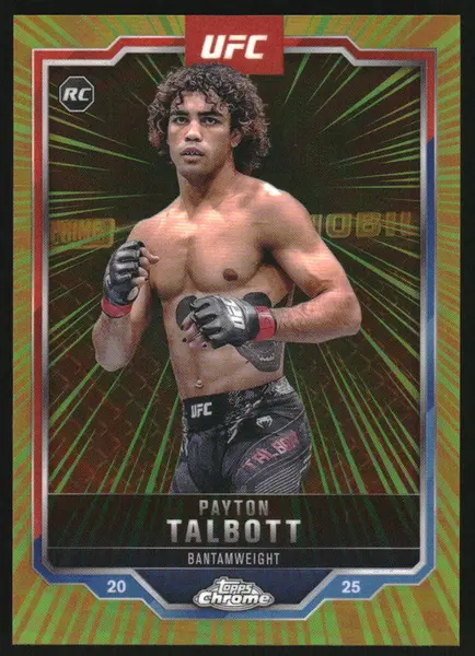 2025 Topps UFC Chrome Radiating Rookies #RRS-14 Payton Talbott