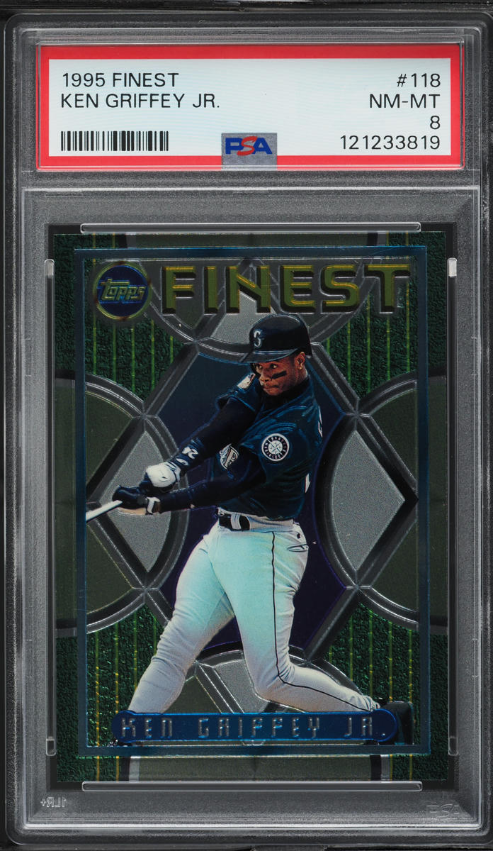 1995 Finest Ken Griffey Jr. #118 PSA 8 NM-MT