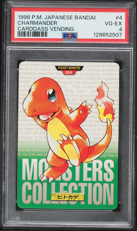 Charmander PSA 4