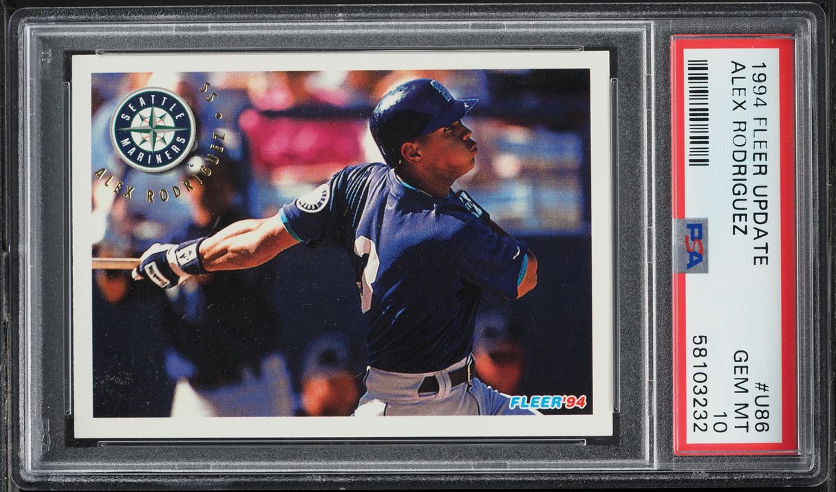 1994 Fleer Update Alex Rodriguez ROOKIE #U86 PSA 10 GEM MINT