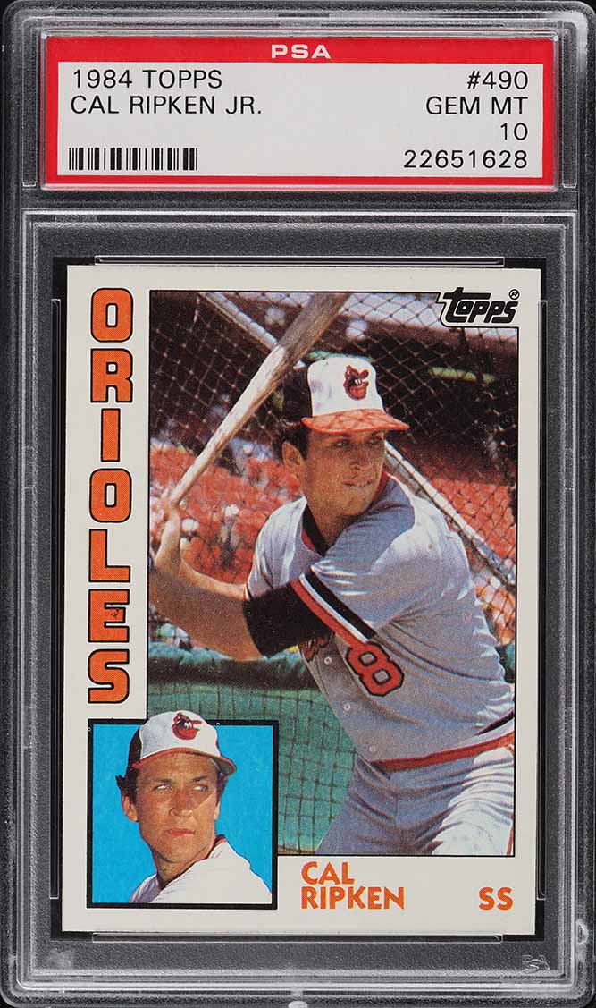 1984 Topps #490 Cal Ripken Jr. — front