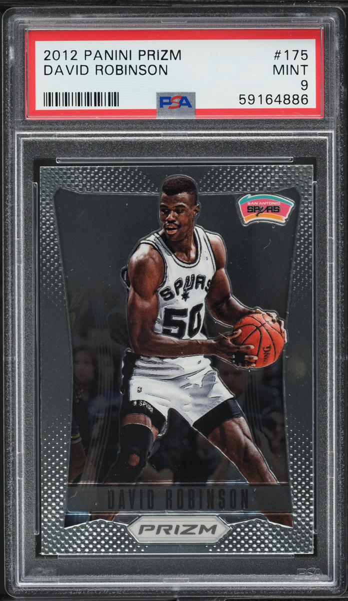 2012 Panini Prizm David Robinson #175 PSA 9 MINT