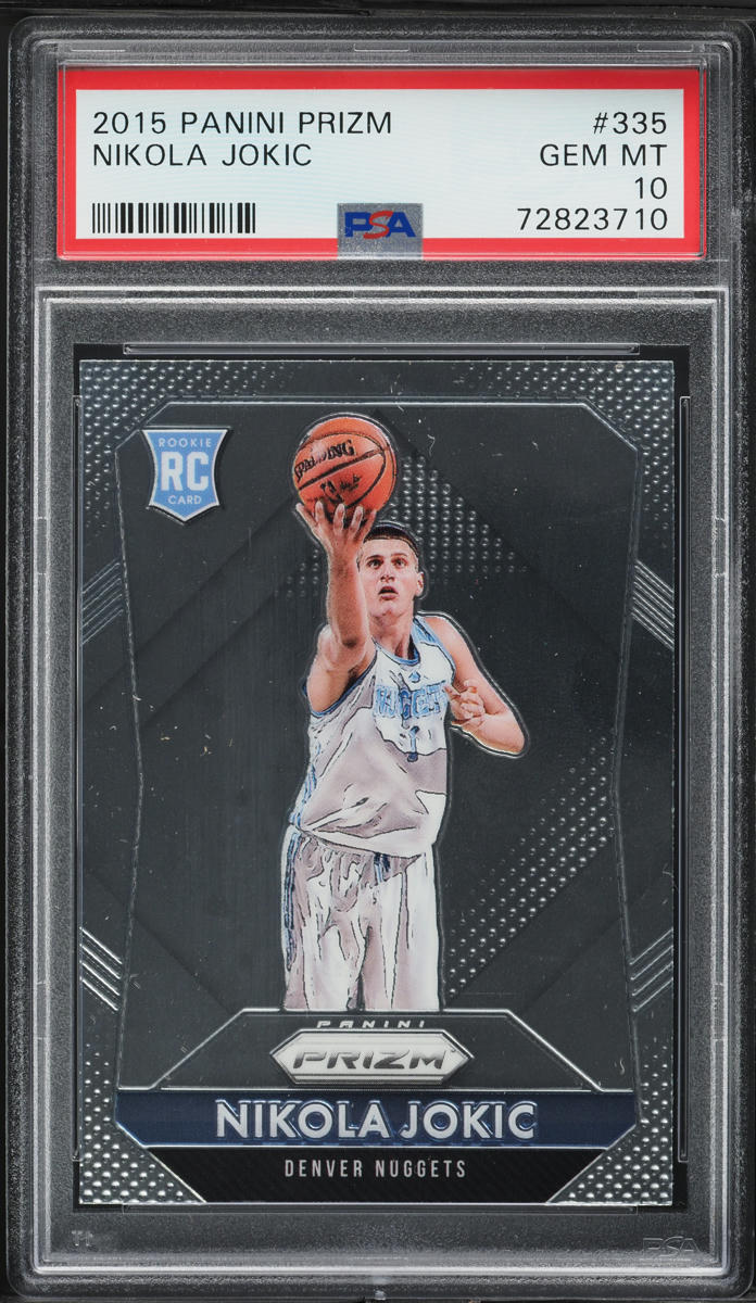 2015 Panini Prizm Nikola Jokic ROOKIE #335 PSA 10 GEM MINT