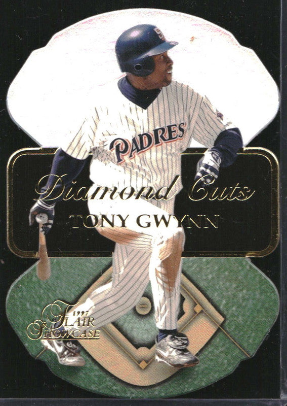 1997 Fleer Flair Showcase Diamond Cuts #6 Tony Gwynn