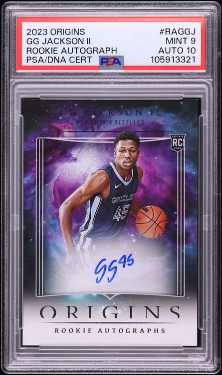 GG Jackson II #10 2023-24 Panini Immaculate Collection Basketball Premium Patch Autographs
