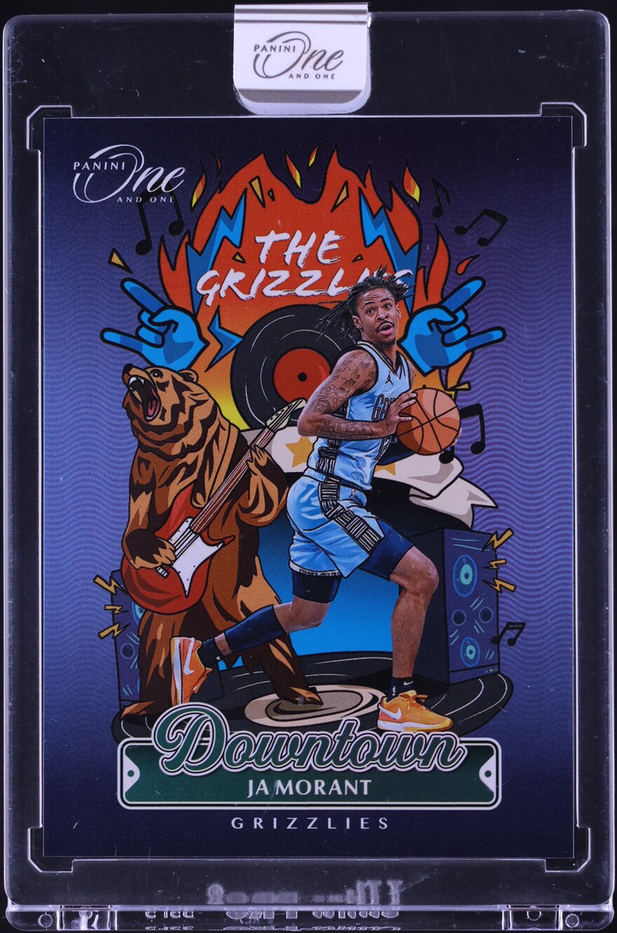 2024 Panini One And One Downtown Ja Morant #6