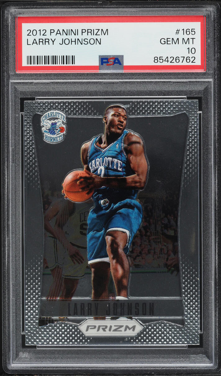 2012 Panini Prizm Larry Johnson #165 PSA 10 GEM MINT