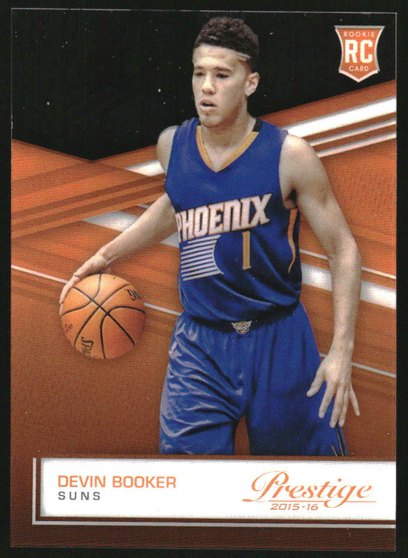 2015-16 Prestige Acetate Rookies #40 Devin Booker RC Rookie