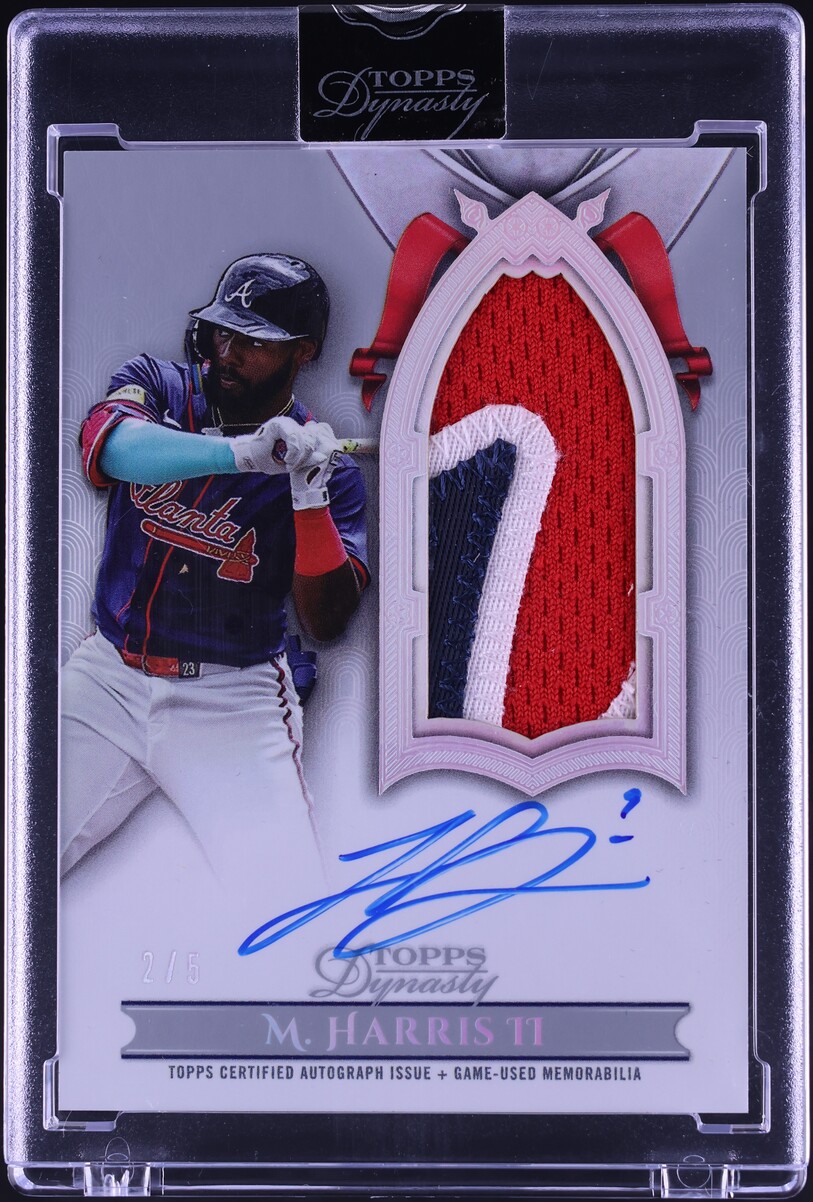 【2022ナリーグ新人王】Michael Harris II /99_直筆サイン 2022ナリーグ新人王】Michael Harris II /99_直筆サイン 2022ナリーグ