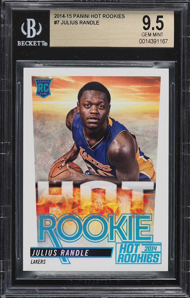 Julius Randle #7 2014-15 Panini Immaculate Collection Basketball Rookie Jerseys Logoman