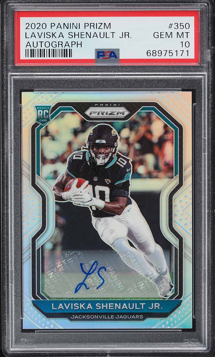 Laviska Shenault Jr. #350 2020 Panini Prizm Football Rookie Autographs