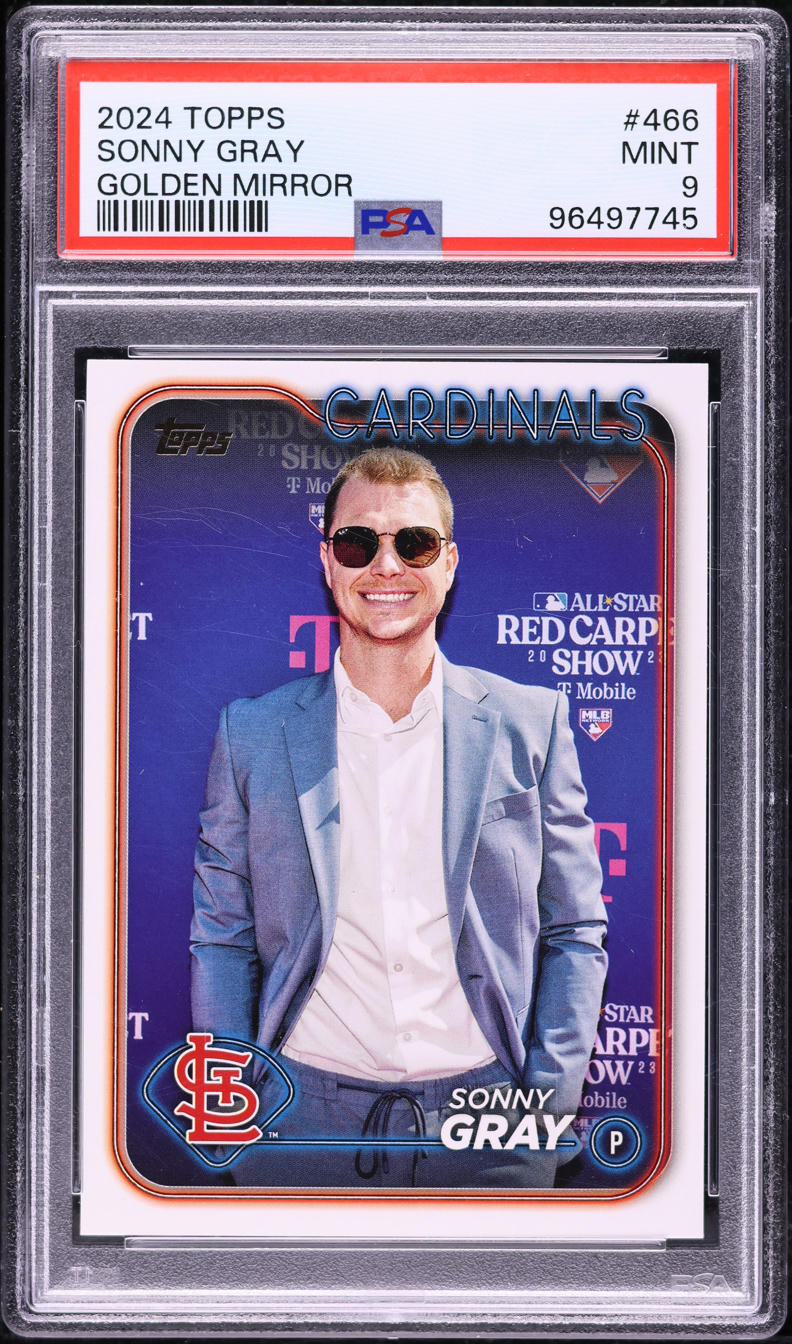 2024 Topps Golden Mirror Sonny Gray #466 PSA 9 MINT
