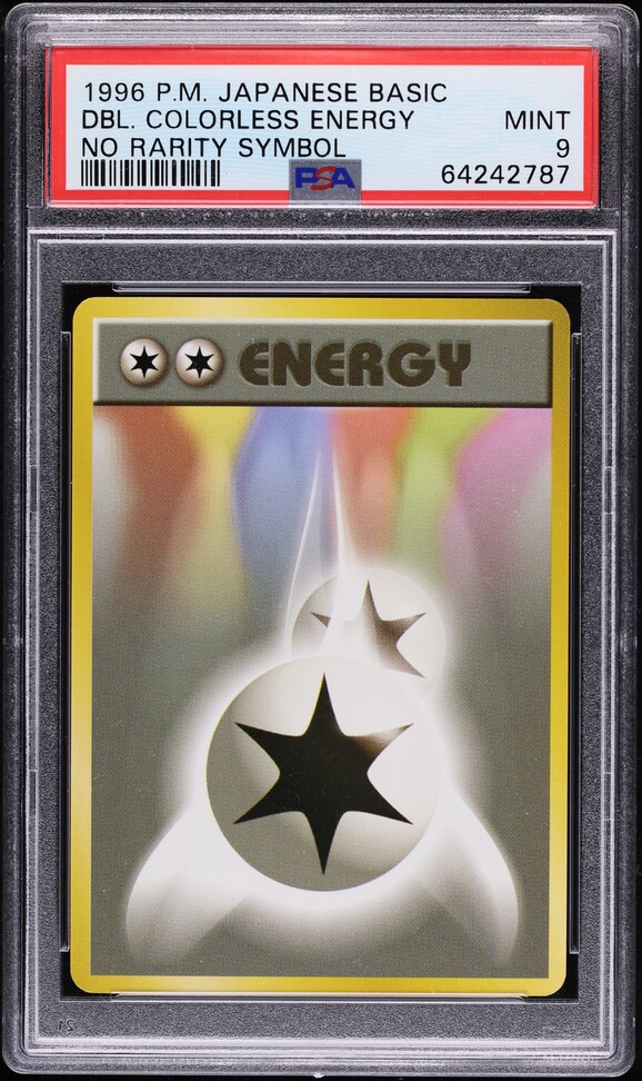 Double Colorless Energy PSA 9