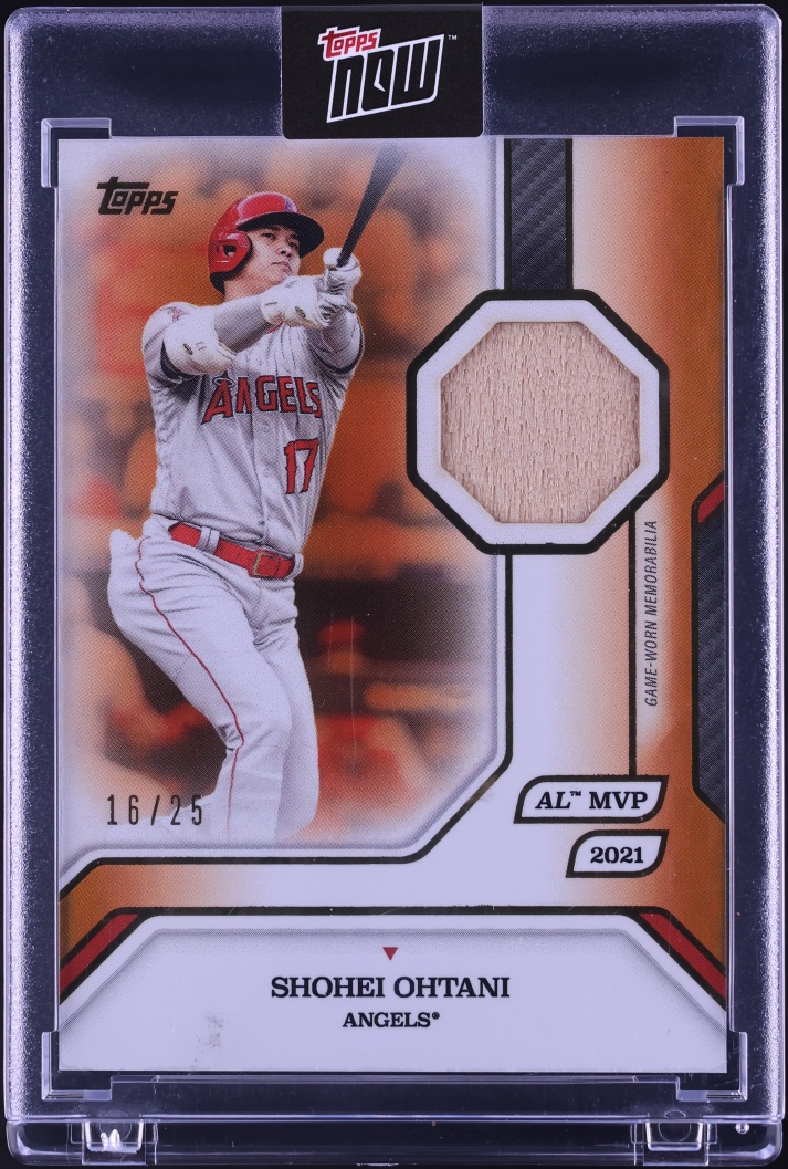Shohei Ohtani 2025 Topps MVP Collection #2 Orange Foil /25 Price