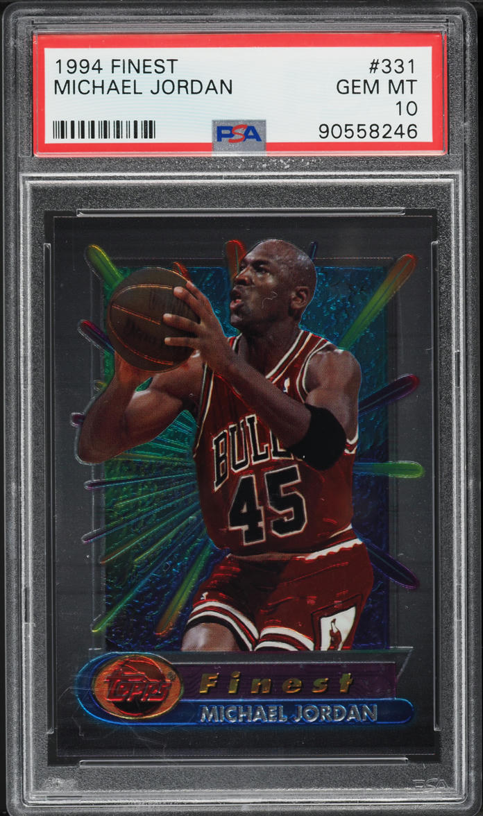 1994 Finest Basketball Michael Jordan #331 PSA 10 GEM MINT