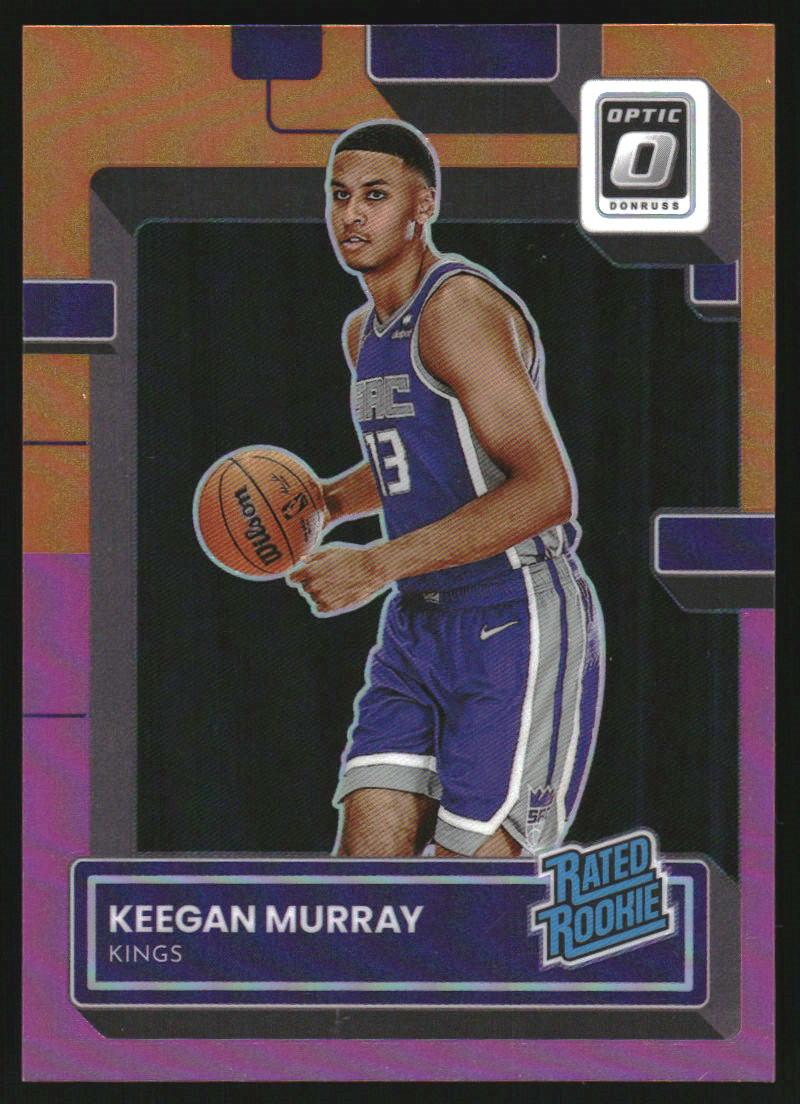 2022-23 Donruss Optic Two Tone #214 Keegan Murray RR RC Rookie /15