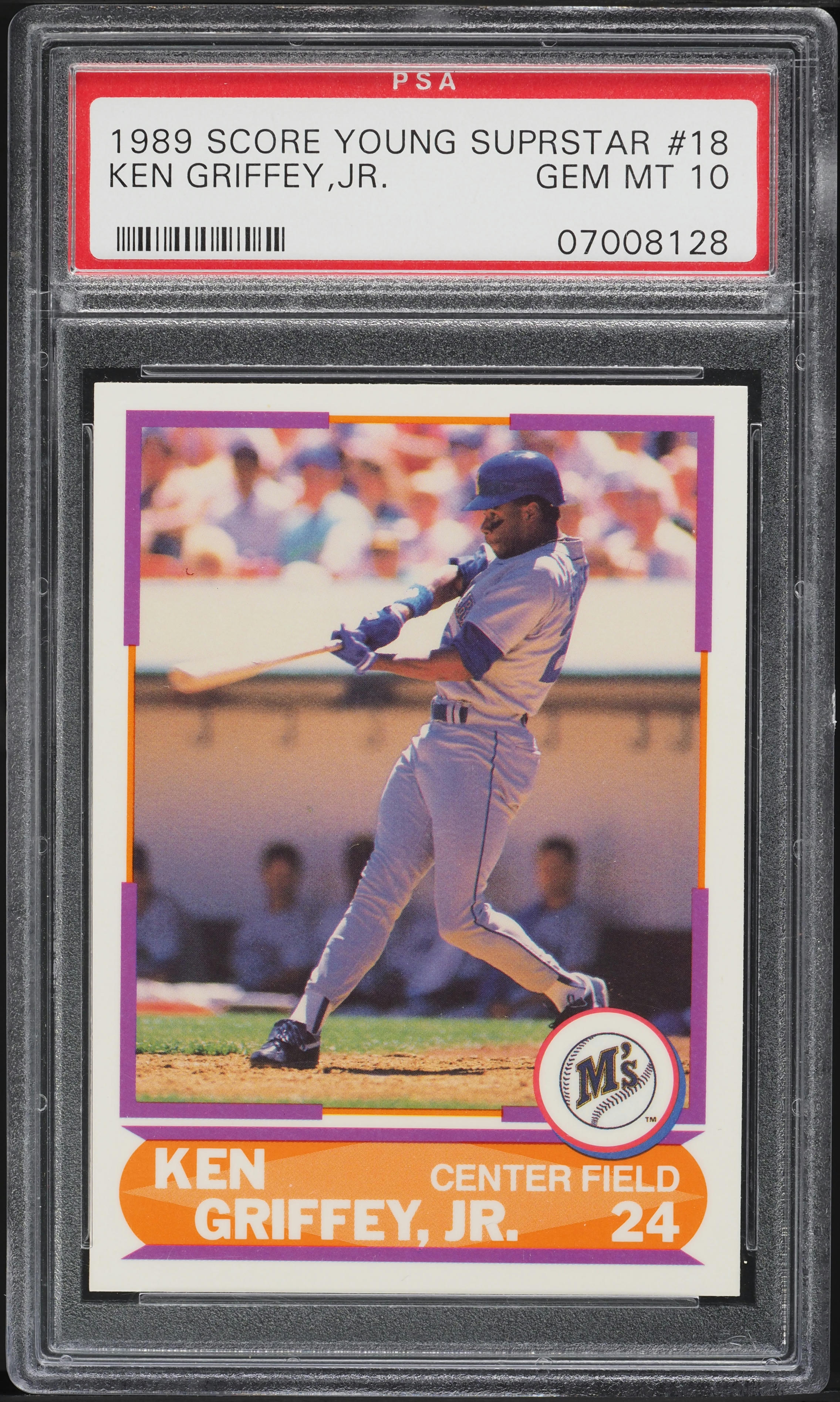 1989 Score Young Superstars Ken Griffey Jr. ROOKIE #18 PSA 10 GEM MINT