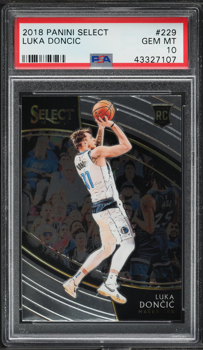 2018 Select Courtside Luka Doncic ROOKIE #229 PSA 10 GEM MINT