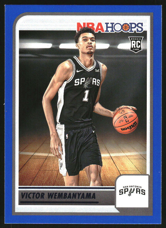 2023-24 Panini Hoops Blue #277 Victor Wembanyama RC